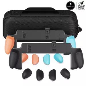 닌텐도 스위치2 케이스 스컬앤코 네오 그립케이스 맥스캐리 파우치 번들