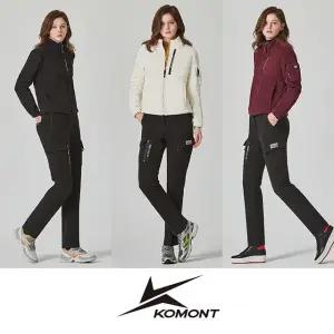 코몽트 방풍 플리스 상하의 세트 2종, 여성