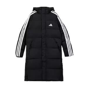 [아디다스](쓱할인 )3S 롱 다운 자켓(JZ8731) 아디다스 롱패딩_블랙
