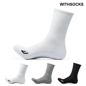 남성48 스포츠양말 두꺼운양말 이중바닥 장목 크루