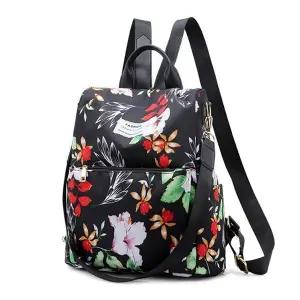 [하프클럽/]여자 꽃무늬 배낭 플라워패턴 백팩 가방
