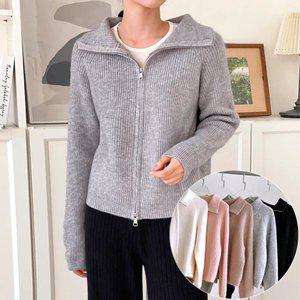 버터 투웨이 니트 집업 5color 겨울 가디건 자켓 스웨터