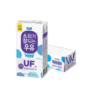 [매일] 소화가잘되는우유 오리지널, 190ml, 24개
