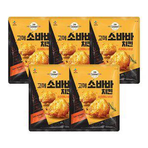 [CJ] 고메 소바바치킨 소이허니 순살 375g, 5개