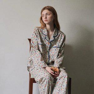 피너트 긴팔 여성페어 크림 (30수)