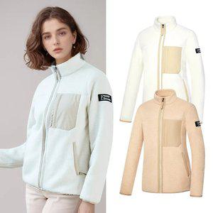 콜핑 2164JK771W 리사이클 재활용 ECO 풀집업 뽀글이 여자 겨울 플리스 자켓