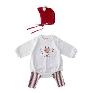 [밍크뮤] 러블리루돌프SET바디슈트 (34C70-675-02)