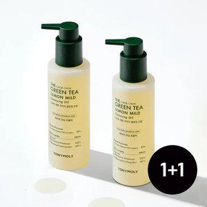 [2개]더 촉촉 그린티 레몬 저자극 클렌징 오일 200ml