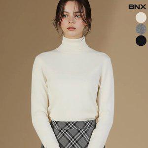 여성 모달 소프트 터틀넥 니트
