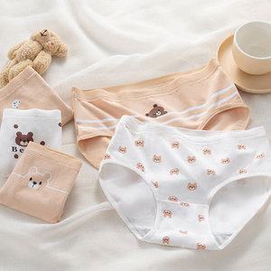 물방울 곰돌이 주니어 코튼팬티 5매세트