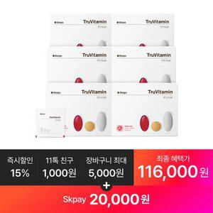 [+2O,OOOp] 트루바이타민 30p, 6박스(6개월분)