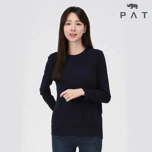 [PAT 여성] 조직변형 라운드넥 스웨터_1I83380