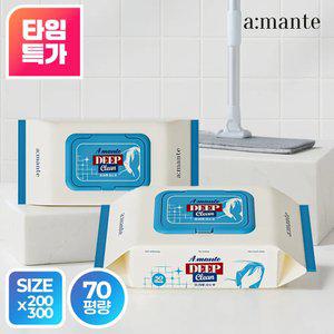 [신제품 런칭 EVENT] 물걸레청소포 먼지 바닥 청소물티슈 대형 30매 10팩