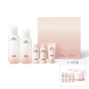 한율 빨간쌀 보습탄력 2종세트+증정(보습탄력 3종 키트, 2개+에센스 스킨 18ml, 2개+크