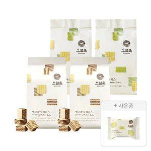 오설록 그린티웨하스 100g, 2개+얼그레이 웨하스 100g, 2개+증정(그린티웨하스 17g, 1