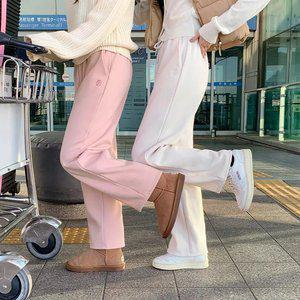 (MADE/기모원단/풀밴딩/데일리만능템) 젠트 속기모 올데이 일자핏 트레이닝 밴딩 팬츠