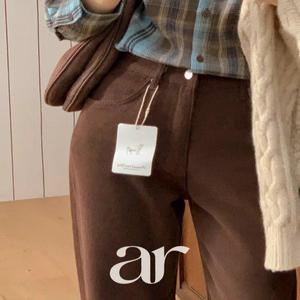 (기모추가/프리미엄울코튼/완벽비율) 루젠 스트레이트 울 코튼 팬츠 ps4944