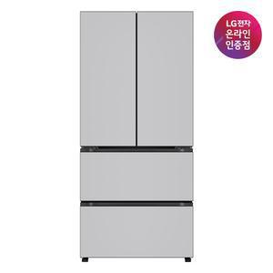 [혜택체감가 179만대] LG 디오스 오브제컬렉션 김치톡톡 Fit & Max 4도어 480L Z484MR