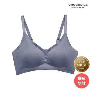 [크로커다일] 모달스킨 스트랍 감탄브라 브라1종 크라운블루
