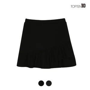 [탑텐]여성 폰테 러플 미니 스커트_MSX3RS2006