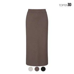 [탑텐] 여성 소프트 터치 H라인 스웨터 스커트_MSC4RS2501