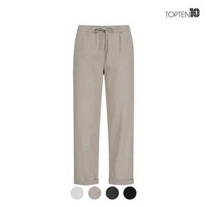 [탑텐] 여성 브러쉬드 코튼 스트레이트 밴딩 팬츠_MSC4PP2201