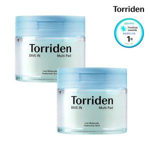 [SET] 토리든 다이브인 저분자 히알루론산 멀티패드 80매 X 2개