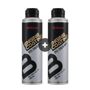 [내일도착]불스원 불스파워 엔진코팅제 블랙 300ml, 2개