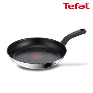 테팔 인덕션 티타늄1X 스테인리스스틸 에센스쿡 후라이팬 28cm