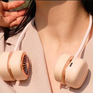 무선 넥밴드 휴대용 BLDC 목에거는 목걸이 usb 미니 선풍기