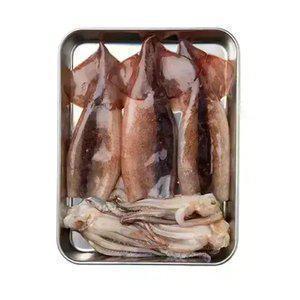 [내일도착] 쫄깃하고 맛있는 깔끔 손질오징어 500g 5마리 2팩