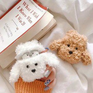 에어팟 프로 1 2 3 4세대 푸들 솜솜 분리형 보관 커버 케이스