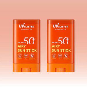 [2개]유브이 마스터 에어리 선 스틱 20g