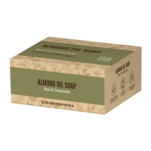 자연미인 아몬드오일솝 바질 카모마일(10개입) x 1개