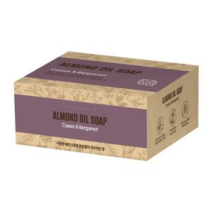 자연미인 아몬드오일솝 카시스 베르가못(10개입) x 1개