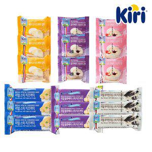 끼리 크림치즈 디저트 올인원 패키지(리얼스틱 3종 3개씩+찰떡 3종 3개씩) 총18개