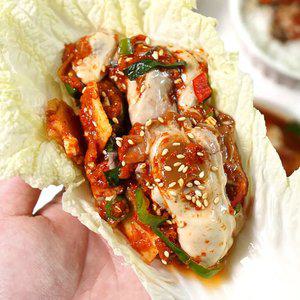 [품질보장] 전라도 손맛으로 갓 무친 생굴무침 330g