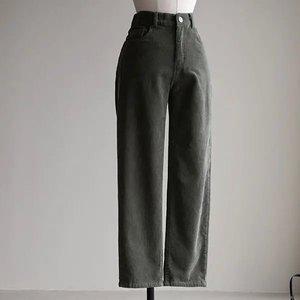 (안나앤플러스) 코듀로이 기모 일자 팬츠[팬츠CQ497] 빅사이즈