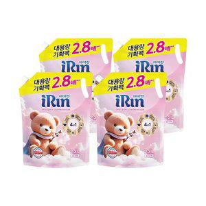 아이린 파우더 코튼 섬유유연제 2.3L, 4개