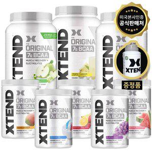 XTEND 엑스텐드 BCAA 오리지날 다양한 맛 쉐이커 포함 90서빙 30서빙 싸이베이션