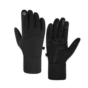 (1플러스1) 블랙 라인 스마트 터치 기모 안감 장갑 방한 방풍 따뜻한 편안한 미끄럼방