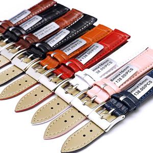 [타임뷰] 스퀘어버클 가죽시계밴드 소가죽시계줄 18mm