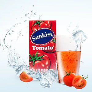 [본사직영] 썬키스트 토마토 주스 200ml 24팩
