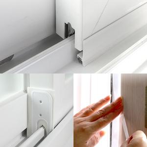 문풍지 창문바람막이 현관문 샷시 틈새막이 외풍차단 방풍막 중문 투명 틈마기 모문풍