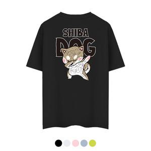 제네브 국내생산 쿨코튼 20수 반팔티셔츠 시바도그/M~3XL까지