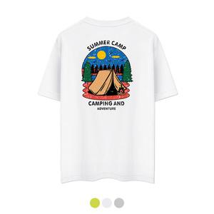 제네브 국내생산 쿨코튼 20수 반팔티셔츠 썸머캠프/M~3XL까지