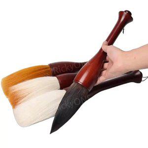 원목 대형붓 퍼포먼스 글자 인치 곰털 브러시 큰붓 머리 4촌 양털 서예붓 특수