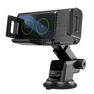 15W 듀얼코일 차량용 고속 무선충전기 거치대 Z플립 Z폴드3 아이폰 맥세이프 UMWH-CAR2Coil