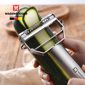 바겐슈타이거 멀티 스텐 필러 양면 칼날 감자 야채 파 스텐 가정용 다용도 채칼 필러