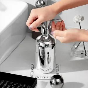 펌핑 디스펜서 공병 샴푸통 바디워시통 500ml 욕실 리필용기